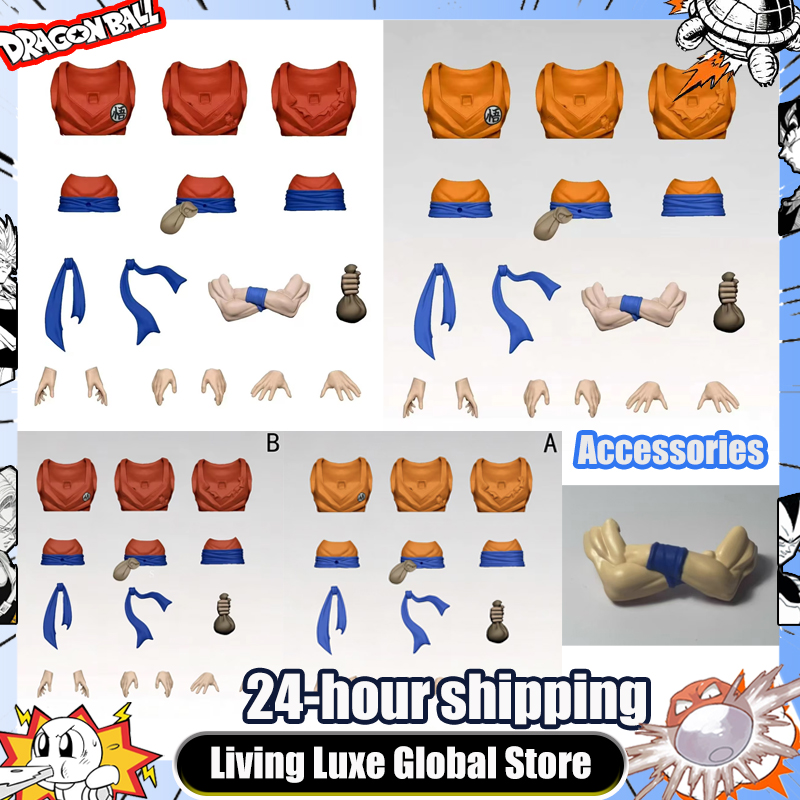 Dragon Ball Saiyan Armor - 新DBZ服ベルト、腕を組んだ仙豆アクセサリーパーツ、SHF悟空3.0「心優しいサイヤ人」アクションフィギュアに適合