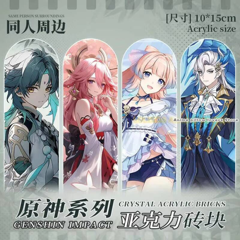Cosplay Anime Yae Miko - ゲーム原神インパクト八重巫女ネウヴィレットカヴェ漫画アクリルブリックスタンドモデルコスプレアニメコレクション装飾クリスマスギフト