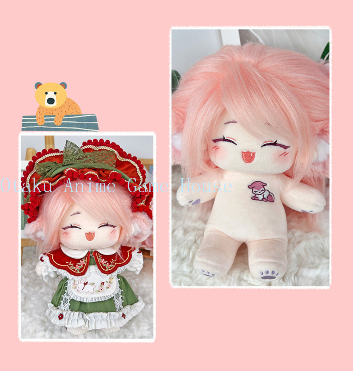 Cosplay Anime Yae Miko - 20 センチメートル原神インパクト八重巫女かわいいぬいぐるみアニメぬいぐるみドレスアップおもちゃ綿フィギュア誕生日ギフトクリスマスコスプレ