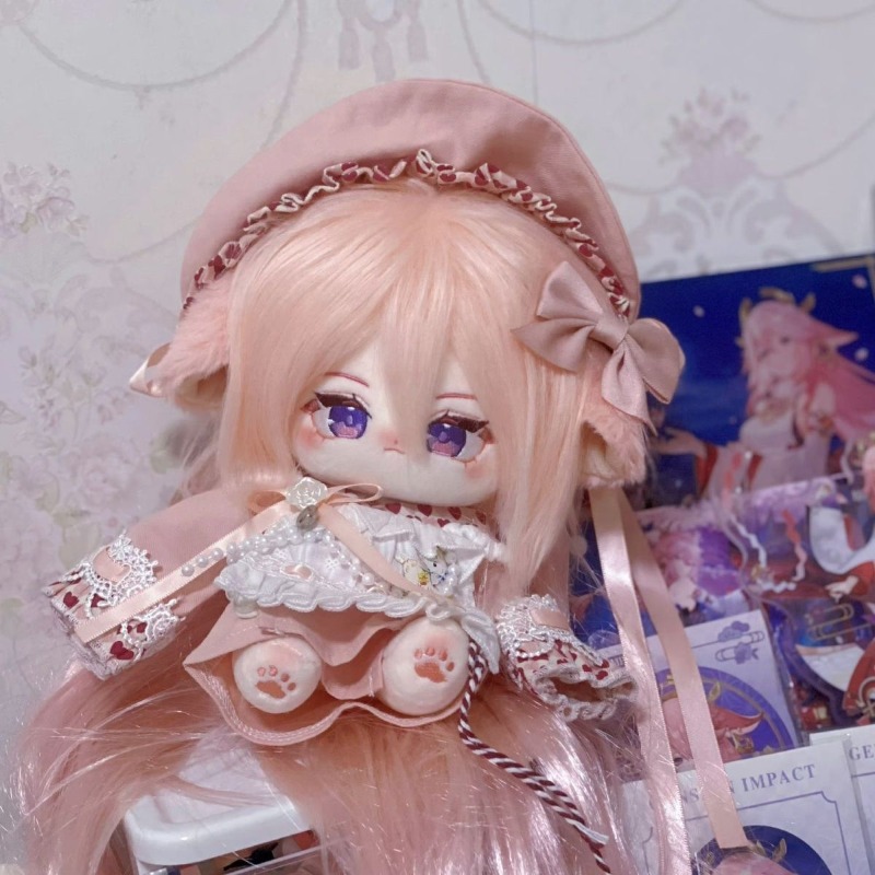 Cosplay Anime Yae Miko - Yae miko-コスプレぬいぐるみ,コスプレおもちゃ,ゲーム,ゲンシンインパクト,着替え,カワイイ,アニメ人形,漫画のボディ,ファンコレクション,ギフト,20cm