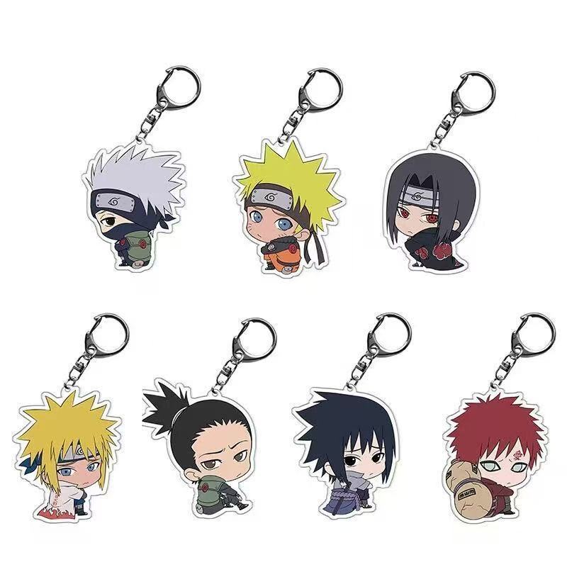 ナルトちび漫画かわいいアクリルキーホルダー　オリジナルアニメ - Anime Cosplay Naruto のレビューと価格