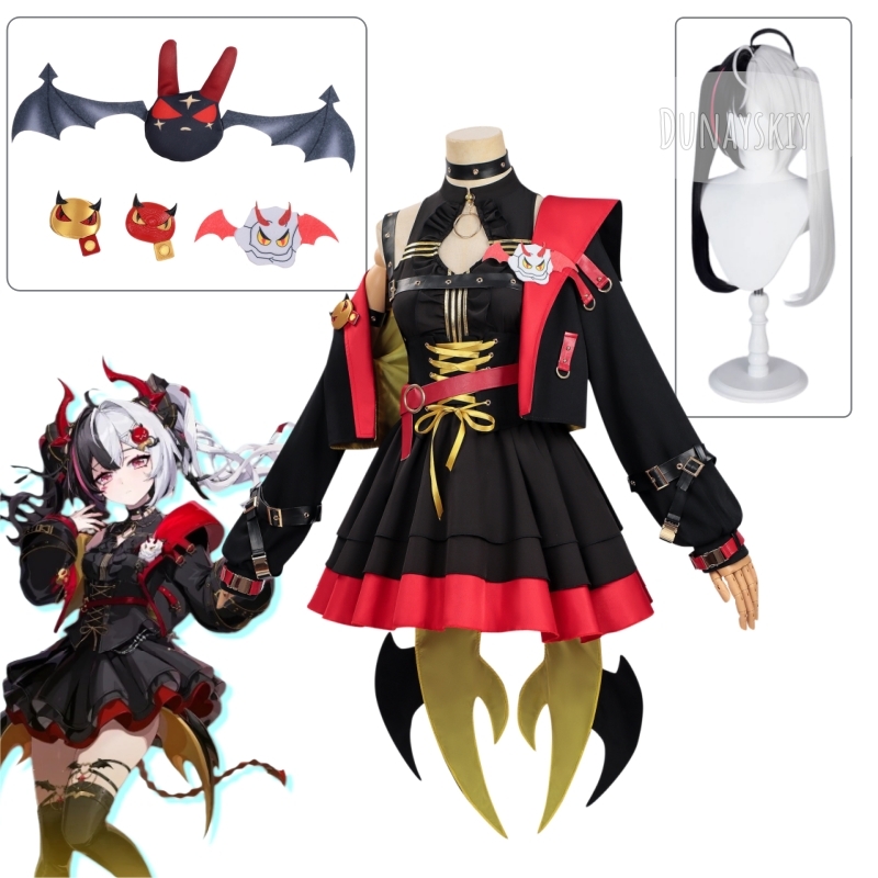 NTE ラクリモサ ゴールデン シンフォニー コスドレス ネ - Anime Cosplay Red のレビューと価格