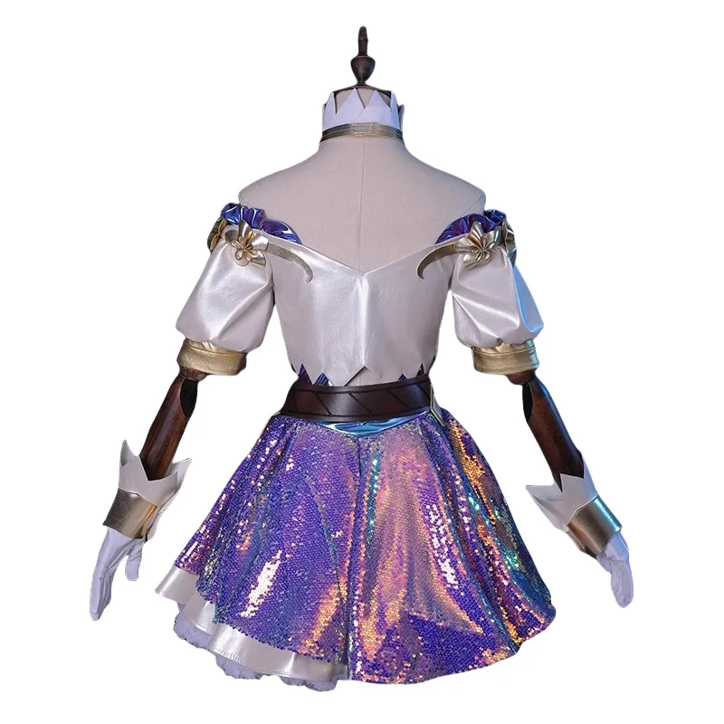 LOL 星空の歌姫セラフィンコスプレ衣装ウィッグ女性制服ドレ - Anime Cosplay Eyes のレビューと価格