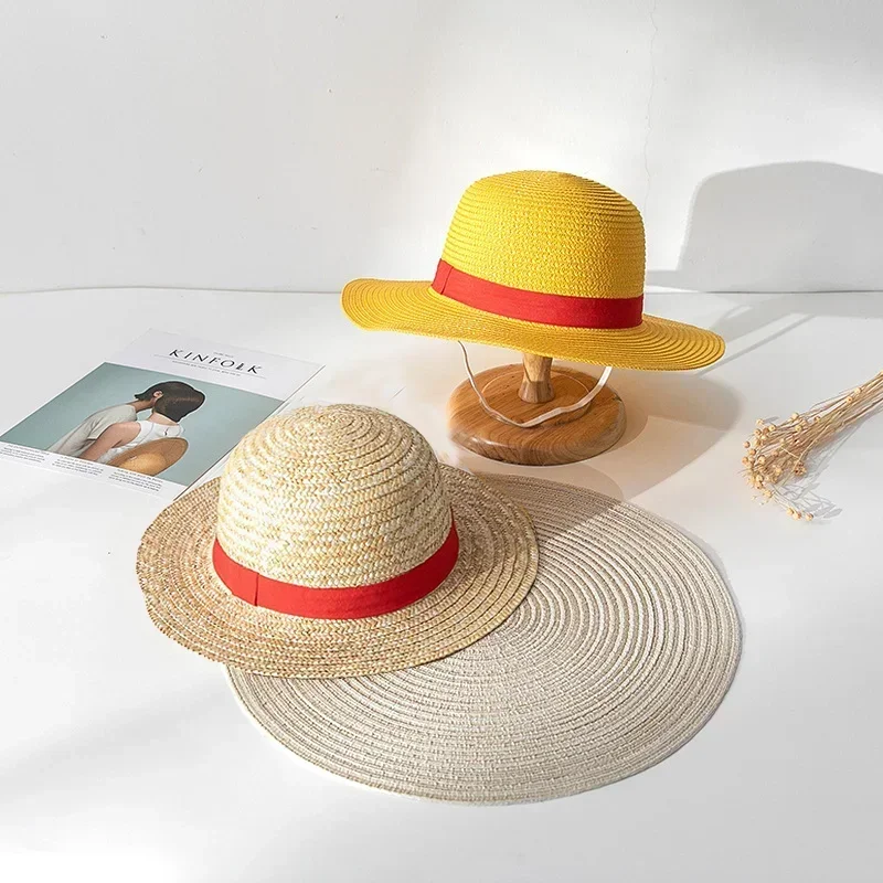 麦わら帽子アニメコスプレ小道具ルフィキャップロールプレイ漫画 - Anime Cosplay Luffy のレビューと価格