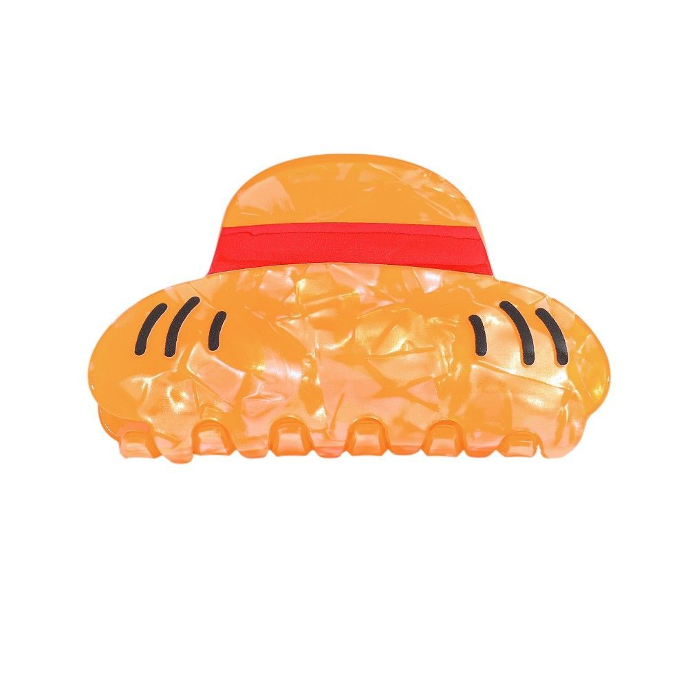 新しいワンピース ルフィ帽子ヘアクリップ漫画アニメキャラクタ - Anime Cosplay Luffy のレビューと価格
