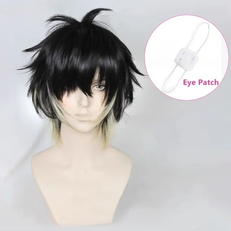 アイパッチ耐熱ヘアハロウィンパーティーウィッグアニメトワ合成 - Anime Cosplay Eyes のレビューと価格