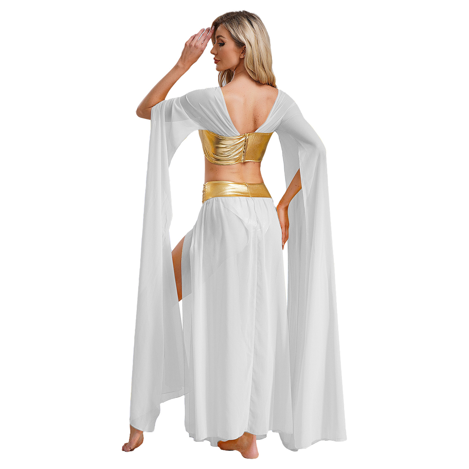 女性のための古代ギリシャの神のコスプレ衣装,エジプトのローマ - Egypt Cosplay Anime のレビューと価格