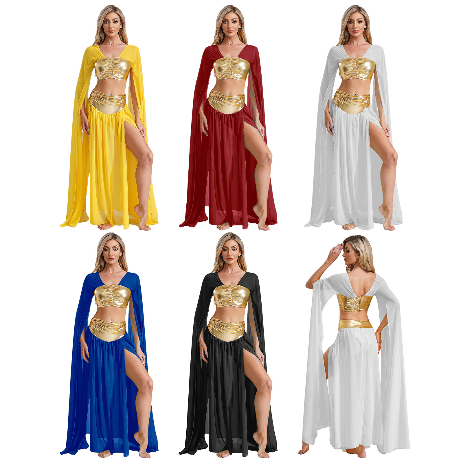 女性のための古代ギリシャの神のコスプレ衣装,エジプトのローマ - Egypt Cosplay Anime のレビューと価格