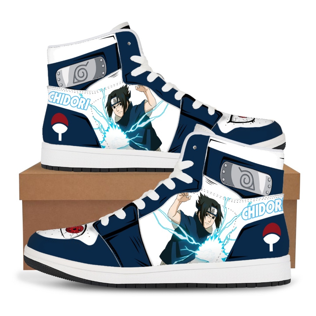 ナルトアニメハイトップスニーカーカジュアルシューズバスケット - Anime Cosplay Naruto のレビューと価格