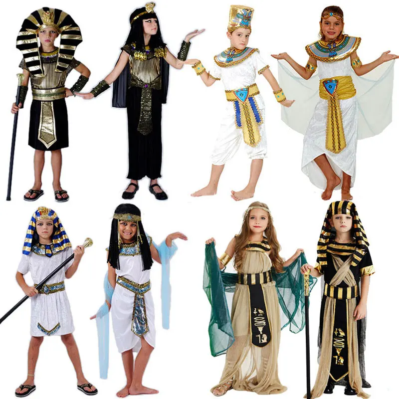 古代エジプトの衣装 エジプトのファラオ クレオパトラ 王子  - Egypt Cosplay Anime のレビューと価格