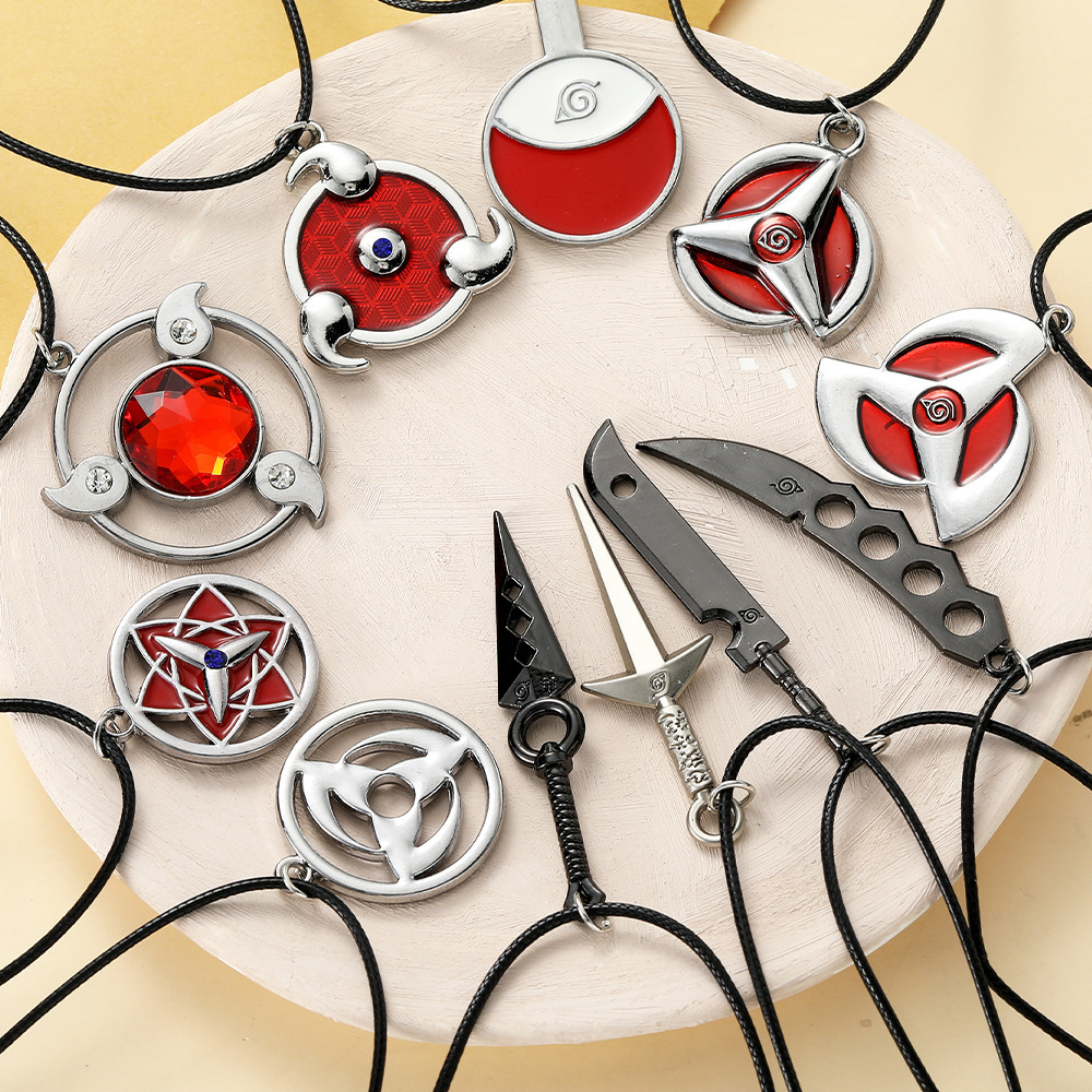 うずまきナルト ペンダントネックレス メタル製アニメジュエリ - Anime Cosplay Naruto のレビューと価格