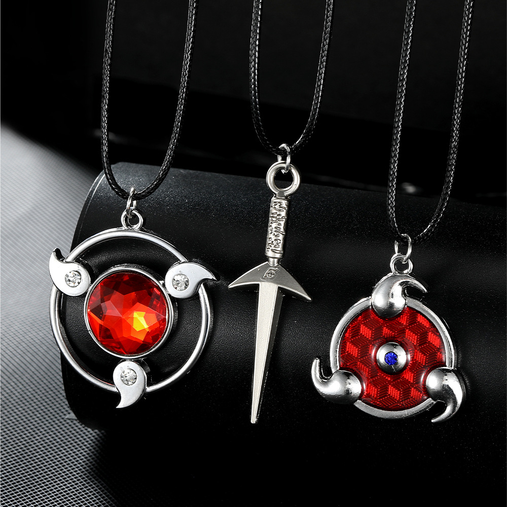 うずまきナルト ペンダントネックレス メタル製アニメジュエリ - Anime Cosplay Naruto のレビューと価格